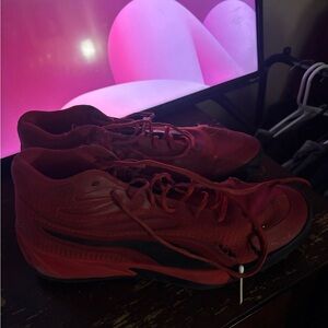 Puma Men's Red Athletic Shoes